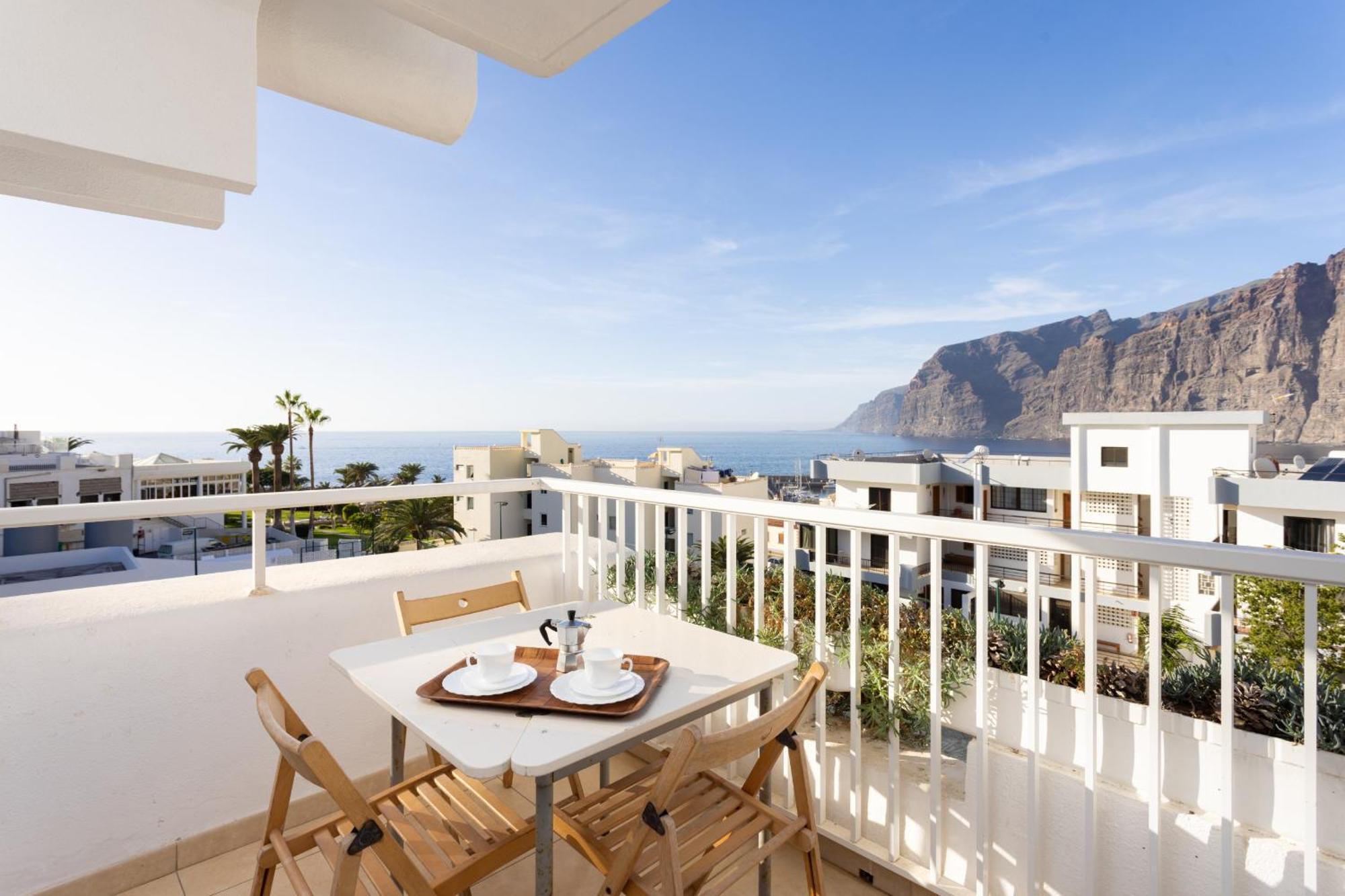 Okstay Los Gigantes With Ac, Terraces And Sea Views Santiago del Teide 外观 照片