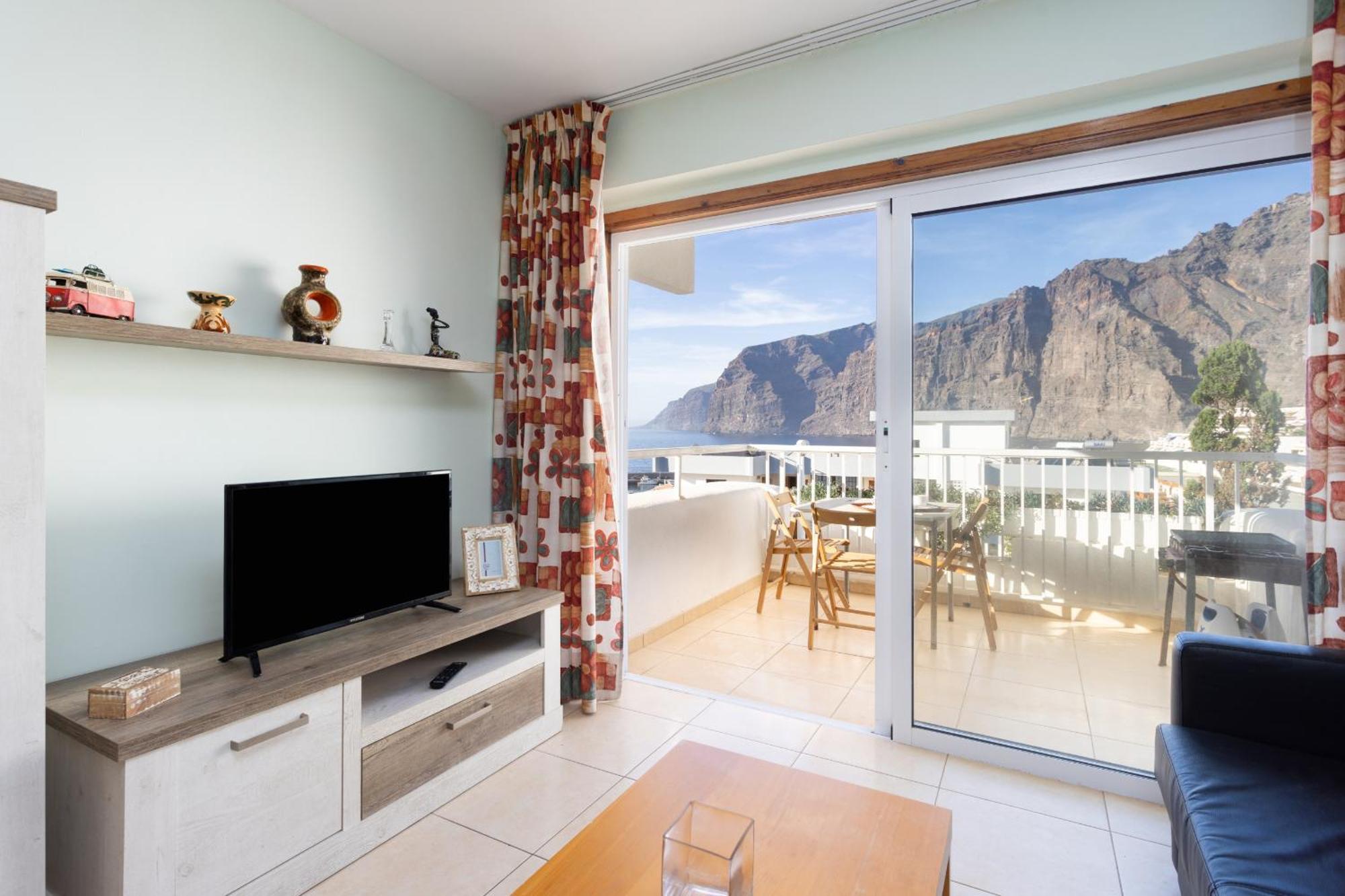 Okstay Los Gigantes With Ac, Terraces And Sea Views Santiago del Teide 外观 照片